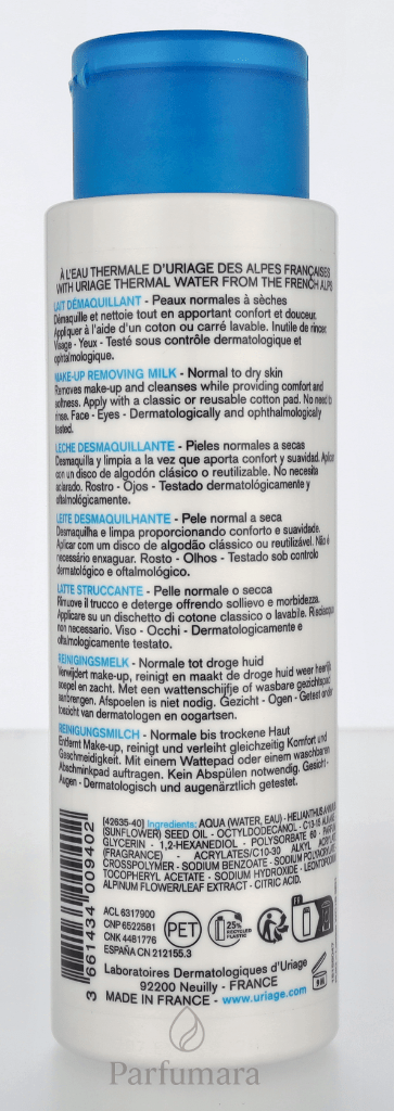 Uriage Cleansing Milk 250 ml