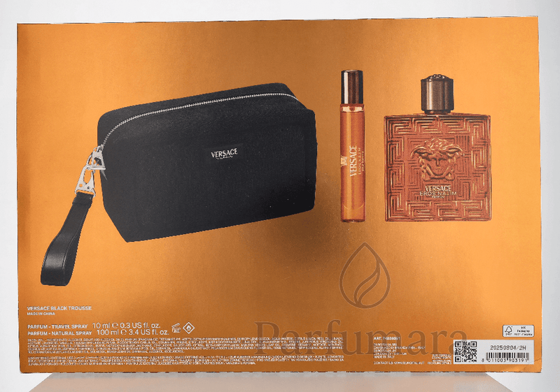 Versace Eros Najim Geschenkset Parfum 100ml/Parfum 10ml/Pouch 110 ml
