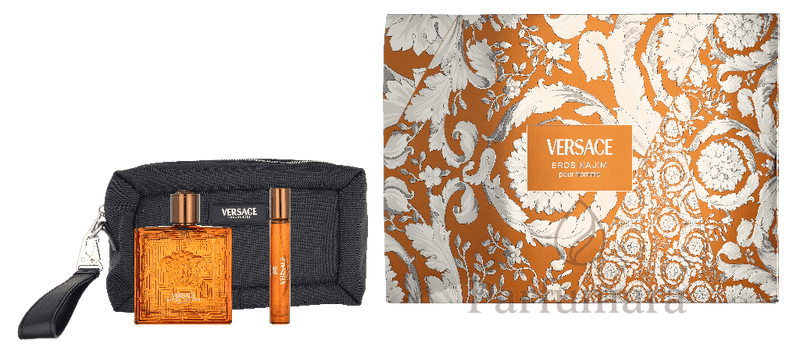 Versace Eros Najim Geschenkset Parfum 100ml/Parfum 10ml/Pouch 110 ml