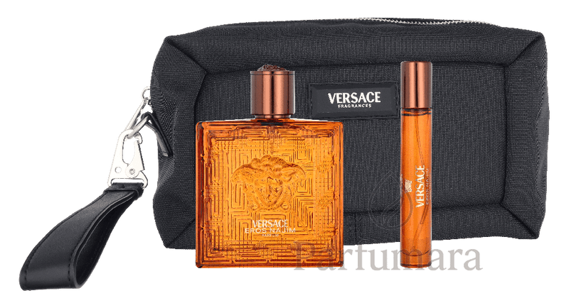 Versace Eros Najim Geschenkset Parfum 100ml/Parfum 10ml/Pouch 110 ml