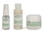 Mario Badescu Coconut Body Travel Trio Set Hydrating Shower Gel 59ml/Intense Hydrating Body Butter 56g/Nourishing Body Oil Spray 20ml 135 ml