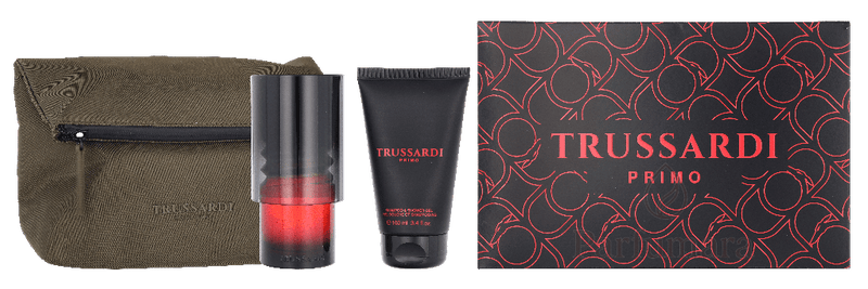 Trussardi Primo Geschenkset Eau de Parfum 100ml Box/Shampoo & Shower Gel 100ml/Beauty Bag 200 ml