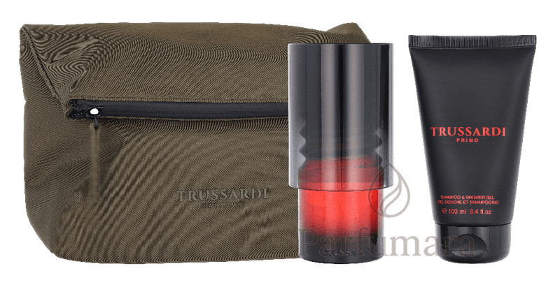 Trussardi Primo Geschenkset Eau de Parfum 100ml Box/Shampoo & Shower Gel 100ml/Beauty Bag 200 ml