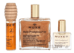 Nuxe The Infinite Glow Giftset Huile Prodigieuse 50ml/Huile Prodigieuse 10ml/Reve De Miel Lip Honey 10ml 70 ml