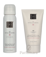 Rituals Sakura Exclusive Travel Set Foarming Shower Gel 50ml/Whipped Body Cream 70ml 120 ml