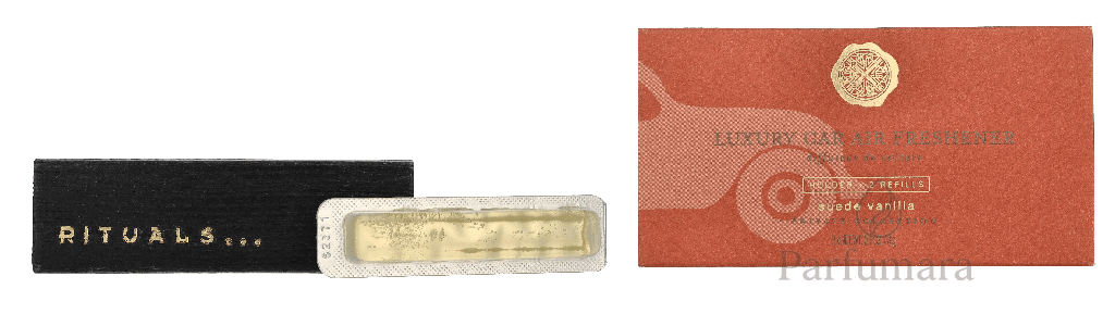 Rituals Suede Vanilla Car Perfume 2x3g 6 g