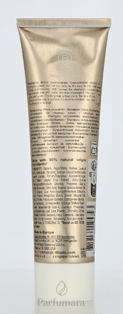 Rituals Detox Shampoo Concentrate 100 ml