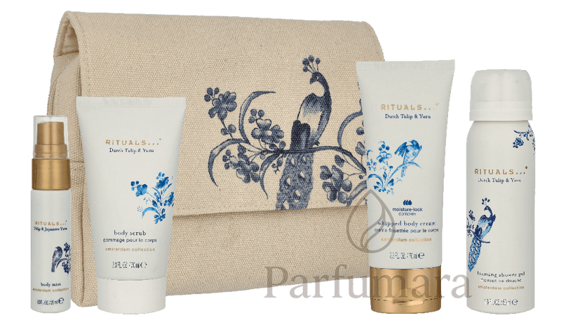 Rituals Amsterdam Collection Medium Geschenkset Shower Gel 50ml/Body Cream 70ml/Body Scrub 70ml/Hair and Body Mist 20ml 210 ml