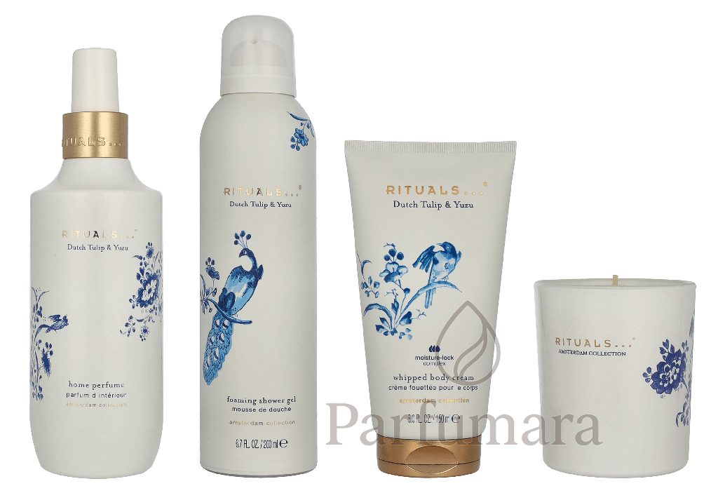 Rituals Amsterdam Collection Large Geschenkset Shower Gel 200ml/Body Cream 150ml/Scented Candle 140g/Home Perfume 200ml 690 ml