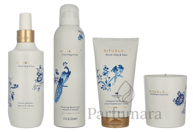 Rituals Amsterdam Collection Large Geschenkset Shower Gel 200ml/Body Cream 150ml/Scented Candle 140g/Home Perfume 200ml 690 ml