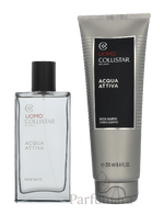 Collistar Uomo Acqua Attiva Geschenkset Acqua Attiva Eau de Toilette 100 ml / Acqua Attiva Shampoo 250 ml 350 ml