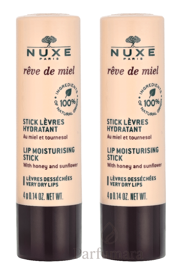 Nuxe Reve De Miel Lip Moisturizing Stick Duo Set 2x4gr 8 g