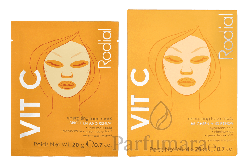 Rodial Vit C Energising Face Mask 4x20gr 80 g