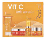 Rodial Vit C Little Luxuries Set Serum 5ml/Cleanser 20ml/Face Souffle 15ml/20 Pads 40 ml