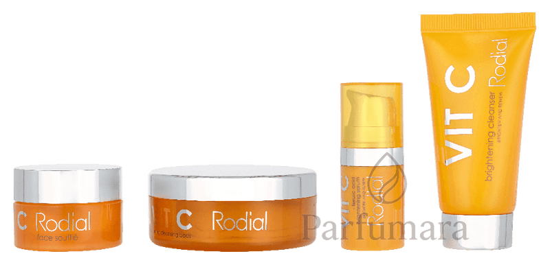 Rodial Vit C Little Luxuries Set Serum 5ml/Cleanser 20ml/Face Souffle 15ml/20 Pads 40 ml