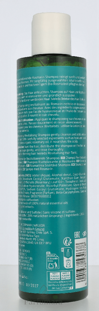 Weleda Rosemary Revitalising Shampoo 250 ml