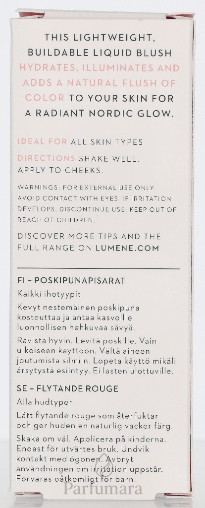 Lumene Invisible Illumination Liquid Blush Frosty Petal 15 ml