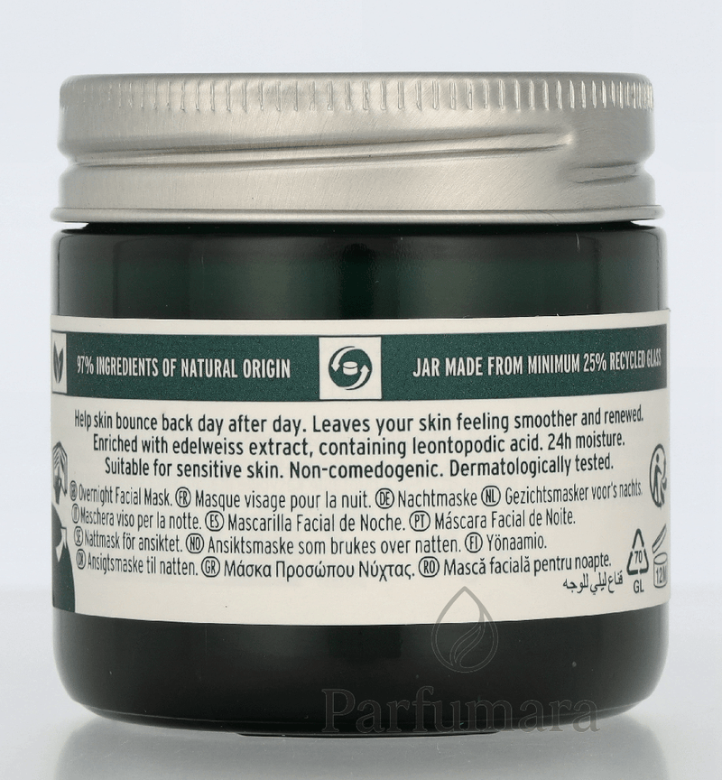 The Body Shop Edelweiss Bouncy Sleeping Mask 75 ml