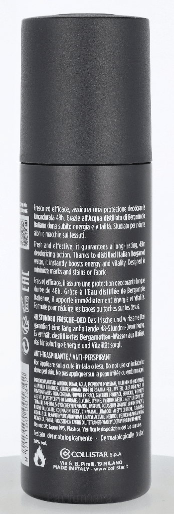 Collistar Uomo Body 48 Hours Freshness Deo Spray 100 ml