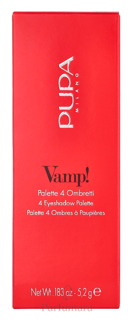 Pupa Vamp! Palette 4 Ombres 02 Gold Bronze 5,2 g