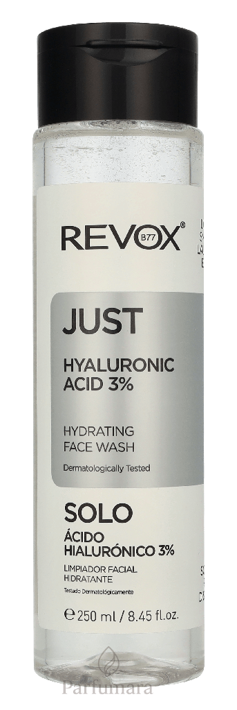 Revox B77 Just Hyaluronic Acid 3% Hydrating Face Wash 250 ml