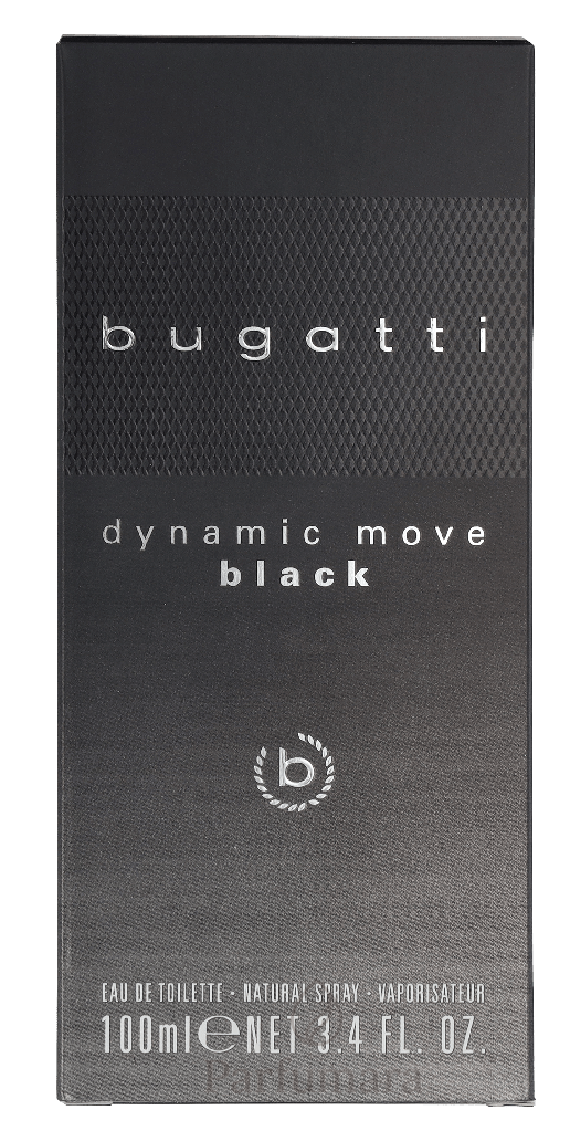 Bugatti Dynamic Move Black Eau de Toilette 100 ml
