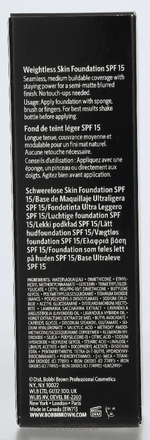 Bobbi Brown Weigthless Skin Foundation SPF15 NW032 Neutral Warm Sand 30 ml