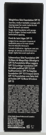 Bobbi Brown Weigthless Skin Foundation SPF15 N50 Neutral 30 ml