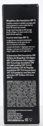 Bobbi Brown Weigthless Skin Foundation SPF15 C024 Ivory 30 ml
