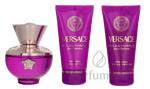 Versace Dylan Purple Geschenkset Eau de Parfum 50ml/Bath & Shower Gel 50ml/Body Lotion 50ml 150 ml