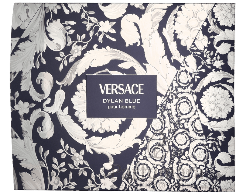 Versace Dylan Blue Pour Homme Geschenkset Eau de Toilette 50ml/Bath & Shower Gel 50ml/Aftershave Balm 50ml 150 ml