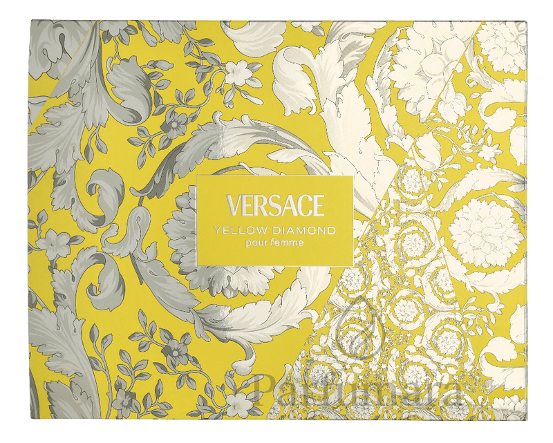 Versace Yellow Diamond Geschenkset Eau de Toilette 50ml/Bath & Shower Gel 50ml/Body Lotion 50ml 150 ml