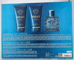 Versace Eros Pour Homme Geschenkset Eau de Toilette 50ml/Bath & Shower Gel 50ml/Aftershave Balm 50ml 150 ml