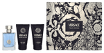 Versace Pour Homme Geschenkset Eau de Toilette 50ml/Aftershave Balm 50ml/Hair & Body Shampoo 50ml 150 ml