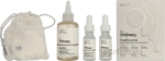 The Ordinary The Mini Icons Set Glycolic Acid Exfoliating Toner 100ml/Niacinamide 15ml/Hyaluronic Acid 15ml/4 Cotton Pads/Mesh Pouch 130 ml