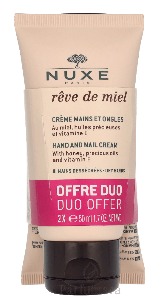Nuxe Reve De Miel Hand And Nail Cream Duo Set 2x50ml 100 ml