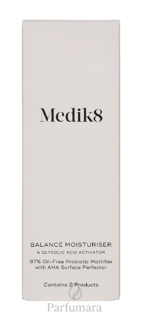 Medik8 Balance Moisturiser & Glycolic Acid Activator Balance Moisturise 50ml/Glycolic Acid Activator 10ml 60 ml