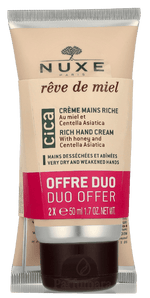 Nuxe Reve De Miel Cica Hand Cream Duo Set 2 x 50ml 100 ml