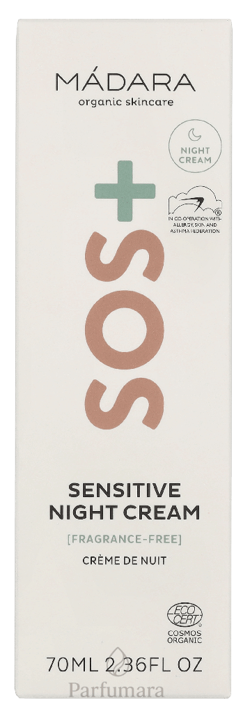 Madara Sos+ Sensitive Night Cream 70 ml