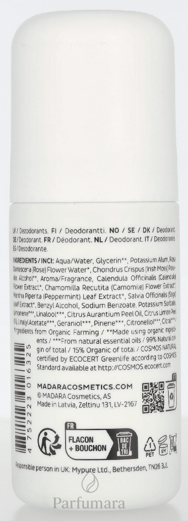 Madara Herbal Deodorant Roller 50 ml
