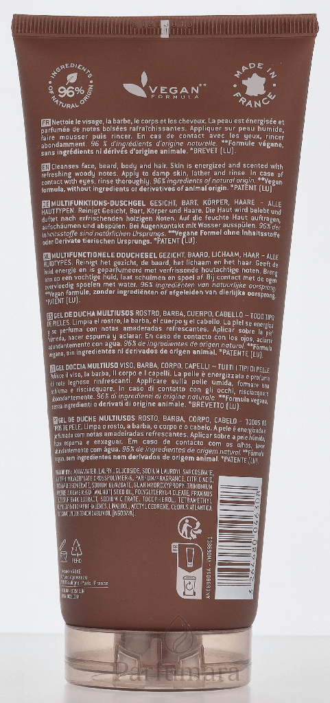 Nuxe Men Boost Multi - Use Shower Gel 200 ml