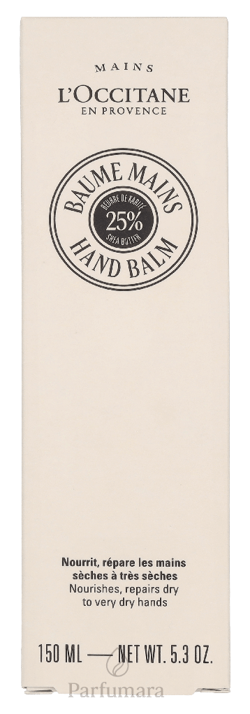 L'Occitane Shea Butter Intensive Hand Balm Dry To Very Dry Hands 150 ml