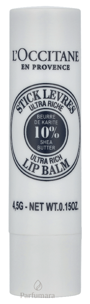 L'Occitane Shea Butter Ultra Rich Lip Balm 12 ml