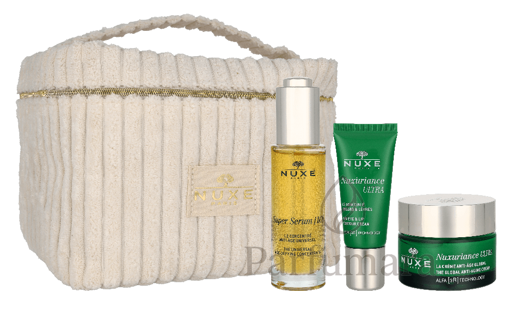 Nuxe The Full Global Anti-Aging Ritual Set Super Serum [10] 30ml/Eye & Lip Contour Cream 15ml/Anti-Aging Cream 50ml 95 ml