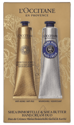 L'Occitane Hand Cream Duo Set 2x 75ml - Shea Immortelle/Shea Butter 150 ml