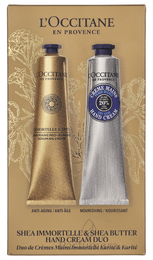 L'Occitane Hand Cream Duo Set 2x 75ml - Shea Immortelle/Shea Butter 150 ml
