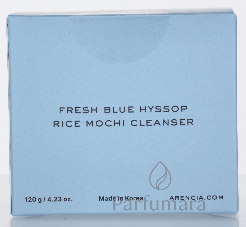 Arencia Fresh Blue Hyssop Rice Mochi Cleanser 120 g