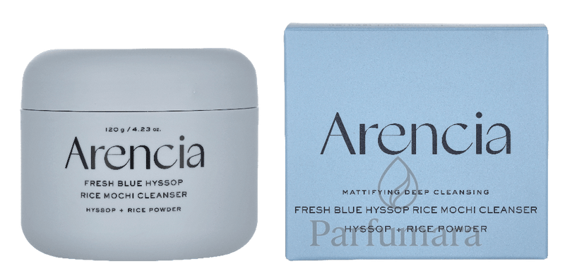 Arencia Fresh Blue Hyssop Rice Mochi Cleanser 120 g
