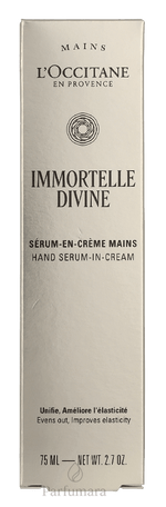 L'Occitane Immortelle Divine Hand Serum - in Cream 75 ml