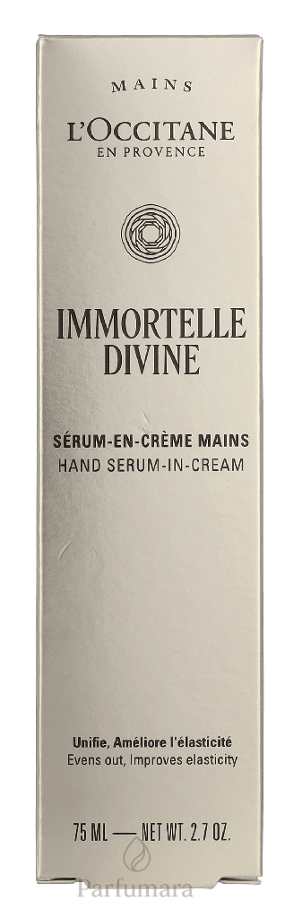 L'Occitane Immortelle Divine Hand Serum - in Cream 75 ml